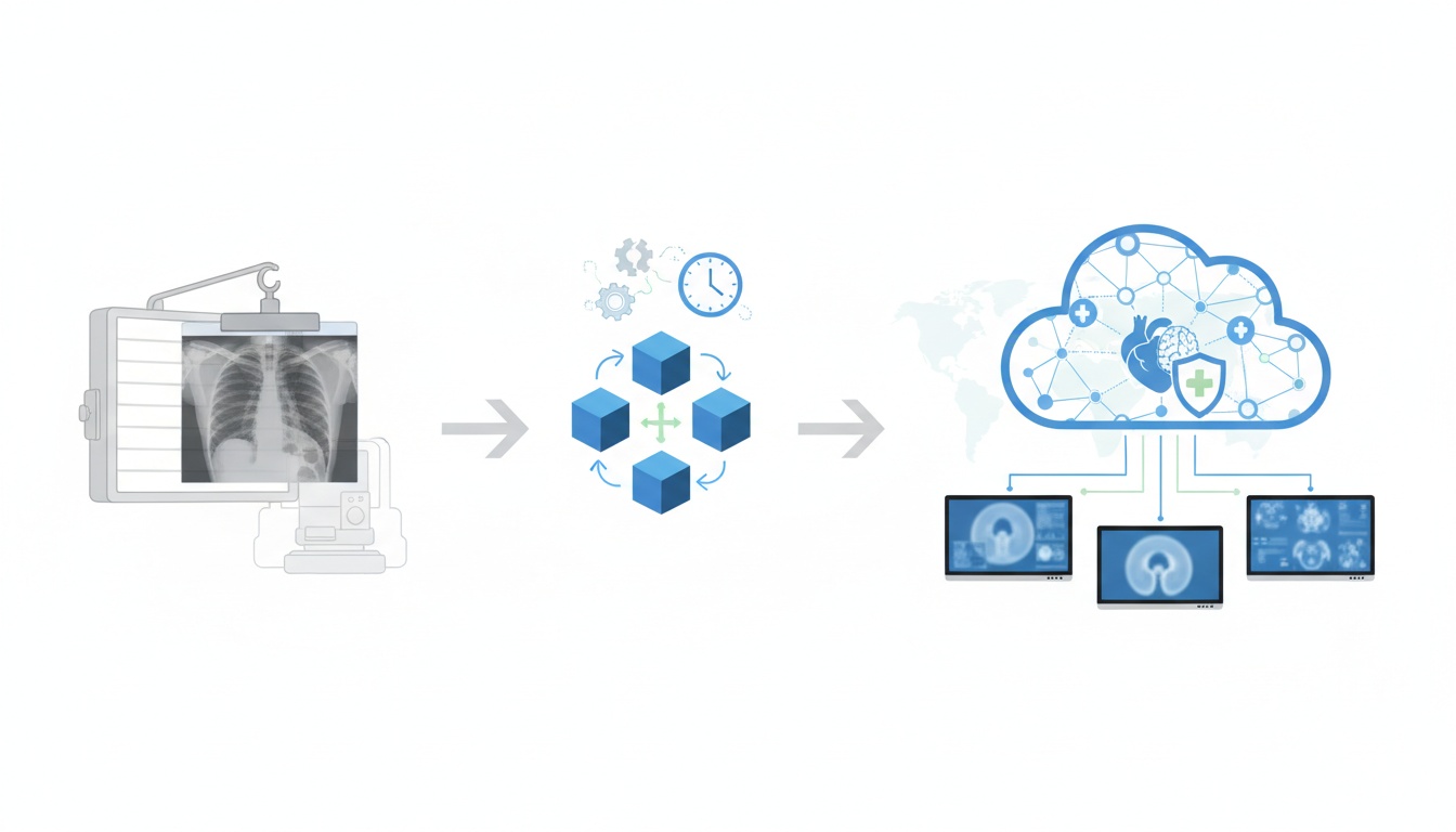De evolutie van PACS-radiologie - Van film naar digitaal - Gemaakt door PostDICOM